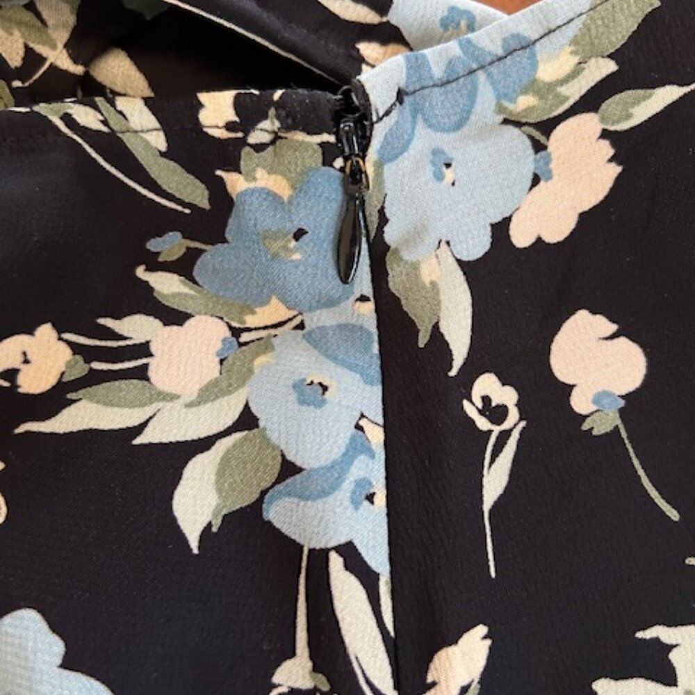 Vintage Betsey Johnson Floral Swiss dot skirt - Picture 12 of 16
